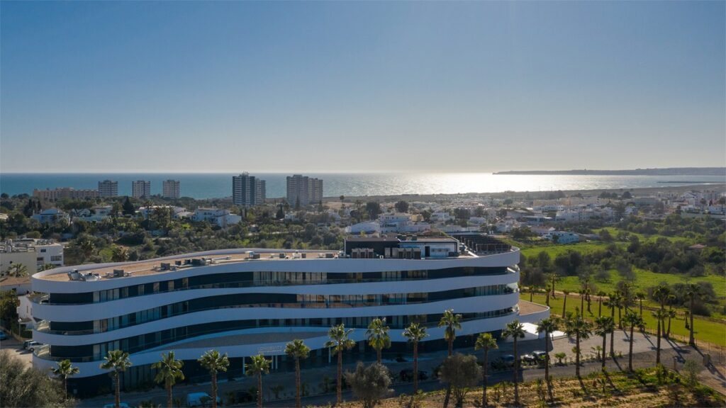 Cityscape view of Cascais near Portugal luxury spa.