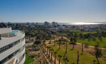 View of the Alvor Bay in the Algarve retreat